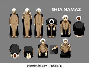 Shia Salah Prayer, Shia Namaz.