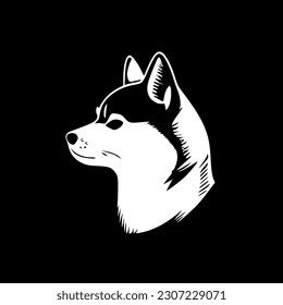 Shiba - High Quality Vector Logo - Vector illustration ideal for T-shirt graphic