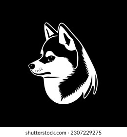 Shiba - High Quality Vector Logo - Vector illustration ideal for T-shirt graphic
