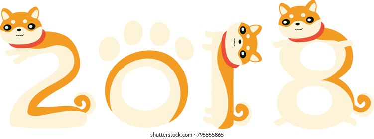 Shiba Inu 2018 characters.eps
This is a vector illustration.