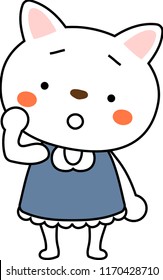 Shiba Inu child's emotional expression