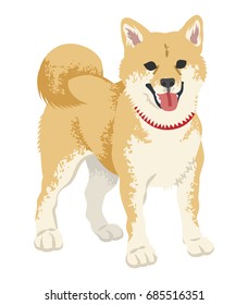 犬 干支 柴犬 のイラスト素材 画像 ベクター画像 Shutterstock