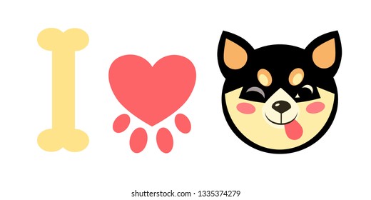 柴犬 シルエット のベクター画像素材 画像 ベクターアート Shutterstock