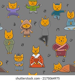 Shiba inu sport family, seamless pattern background for your design