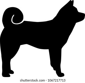 柴犬 シルエット のベクター画像素材 画像 ベクターアート Shutterstock