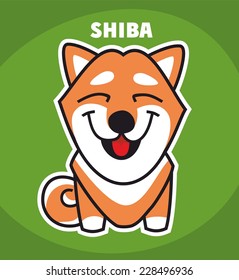 Shiba Sticker