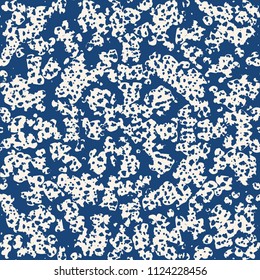 Shibori pattern. Indigo tie dye seamless texture. Hipster fashion design print. Futuristic graphic repeating tile. Watercolor geometry background. Stylish abstract linear ornament