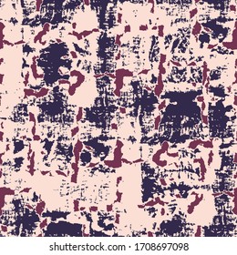 Vector de patrón Shibori. Textura indonesia. Moda Rústica Rosa. Diseño Tribal Hippie. Fondo de la alfombra del bogo. Batik Ikat. Impresión de tinte de índigo. Color Orgánico del Agua. Patrón étnico bohemio.