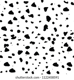 Shibori pattern. White black tie dye seamless texture. Flat vector design print. Japanese graphic repeating tile. Ink hand drawn geometry background. Modern abstract linear ornament. 