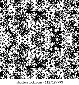 Shibori pattern. White black tie dye seamless texture. Monochrome vector design print. Japanese graphic repeating tile. Watercolor geometry background. Modern abstract linear ornament. 