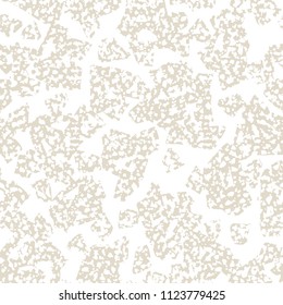 Shibori pattern. White ivory tie dye seamless texture. Flat vector design print. Mimimalistic graphic repeating tile. Ink hand drawn geometry background. Stylish abstract linear ornament