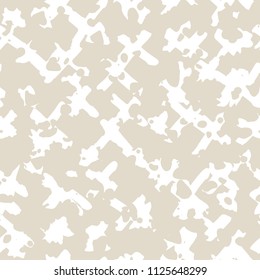 Shibori pattern. White ivory tie dye seamless texture. Monochrome vector design print. Trendy graphic repeating print. Diamond background. Modern abstract linear ornament. 