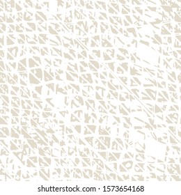 Shibori Seamless Pattern. Tie Dye Abstract Texture. Batik Tie Dye Border. Stencil Japan Background. Beige and White Watercolor Shoji Design. Kimono Tile.  Organic Minimal Grid.