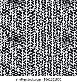 Shibori Seamless Pattern. Tie Dye Abstract Texture. Greyscale Watercolor Shoji Design. Kimono Tile.  Batik Tie Dye Border. Stencil Japan Background. Organic Minimal Grid.