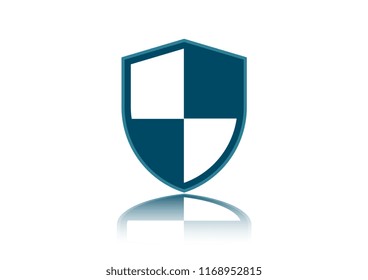 shied vector icon 