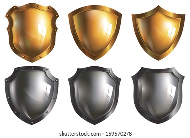 Gold Shield Images, Stock Photos & Vectors | Shutterstock