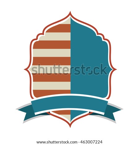 shield america united states vector isolated graphic