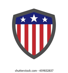 American Flag Shield Logo Images, Stock Photos & Vectors 