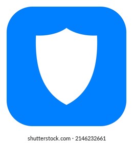 Shield and app icon on white