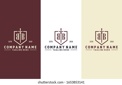 Shield / Armor / Initial BB logo design inspiration