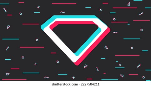 Shield. Background with protection. Vector illustration