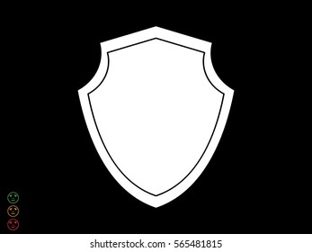 shield, badge, vector illustration eps10