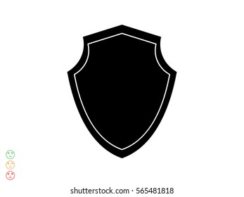shield, badge, vector illustration eps10