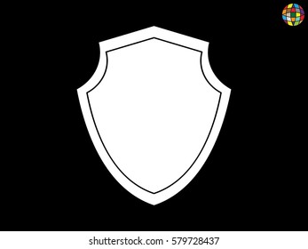shield, badge, vector illustration eps10