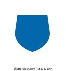 plantilla vectorial de diseño de logotipo azul