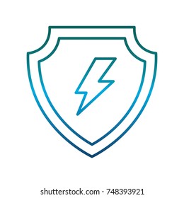 shield with bolt icon