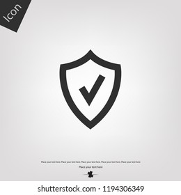 Shield with check icon