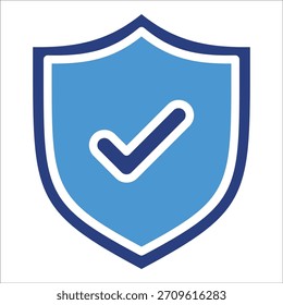 Elemento De Icono De Comprobación De Escudo Para Diseño