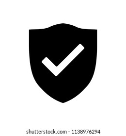 Shield with check mark icon