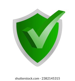 Shield with check mark icon