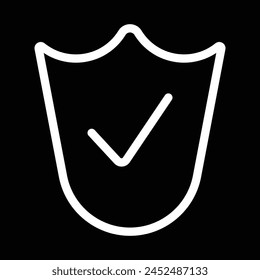 shield with check mark icon