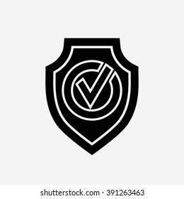 Shield with Check mark icon.