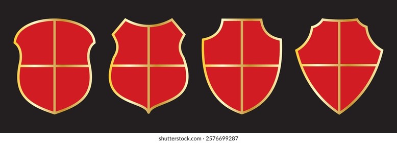 Shield check mark icon or security shield protection icon with tick symbol. Shield with check mark icon vector. eps 10.