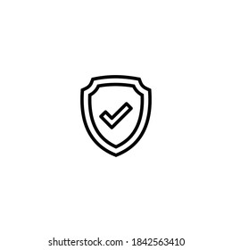 Icono Marcar marca de protección. Símbolo de marca de protección