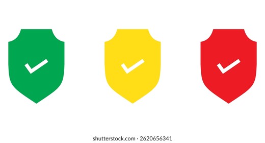 shield Check Mark - Illustration Icons 
