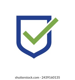 Shield, Check Mark, Check List Icon Vector Template