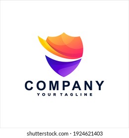 diseño de logotipo de degradado de color