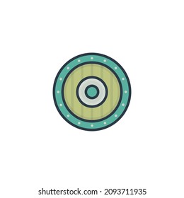 Shield - Color Icon Design