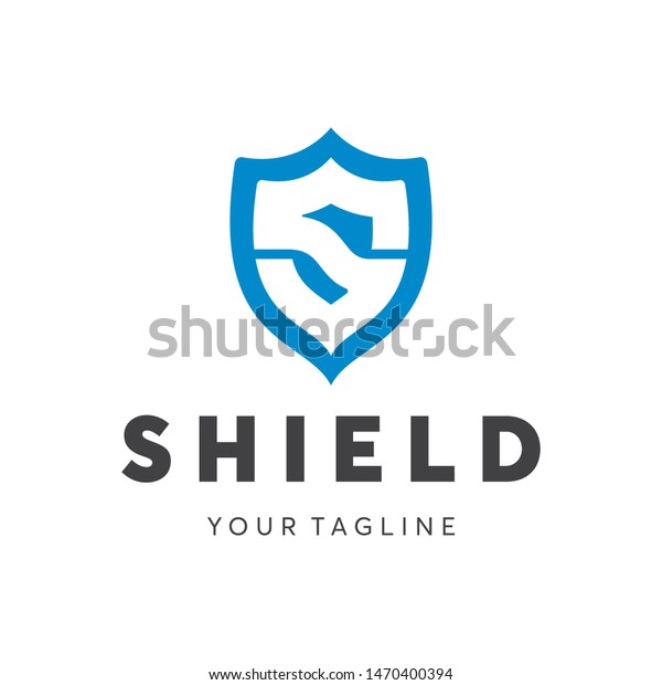 Shield Company Logo Design Template Inspiration Stock Vector (Royalty ...