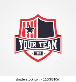Shield Crest Logo Template