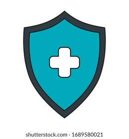 Schild mit isolierter Vektorillustration