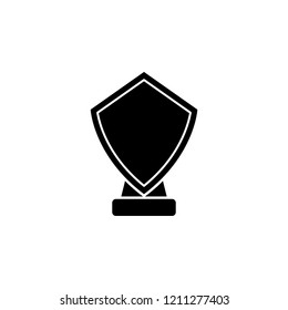 Shield Cup icon. Element of winner award. Premium quality graphic design icon. Signs and symbols collection icon for websites, web design, mobile app on white background