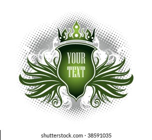 shield design banner