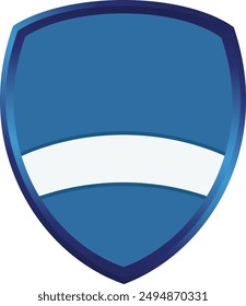 shield design with editable vector file