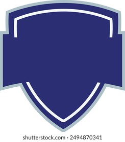 shield design with editable vector file