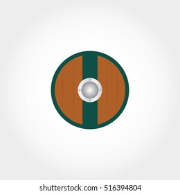 Shield design icon. Vector Illustration